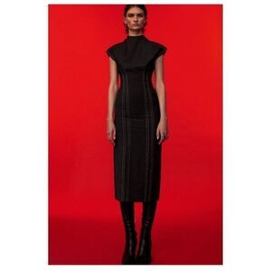 ZARA Limited Edition Top stitch Dress size XS